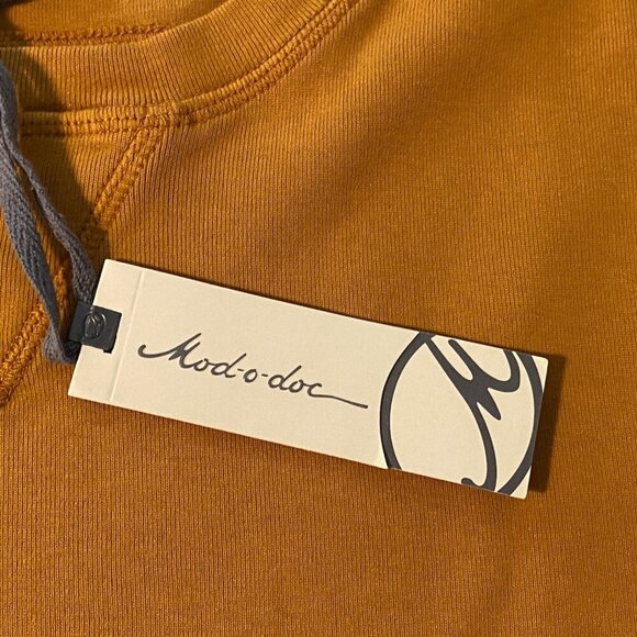 Mod-O-Doc Shirt Mens Size S Crew Neck Long Sleeve Pullover Casual M-13874 - Picture 5 of 8